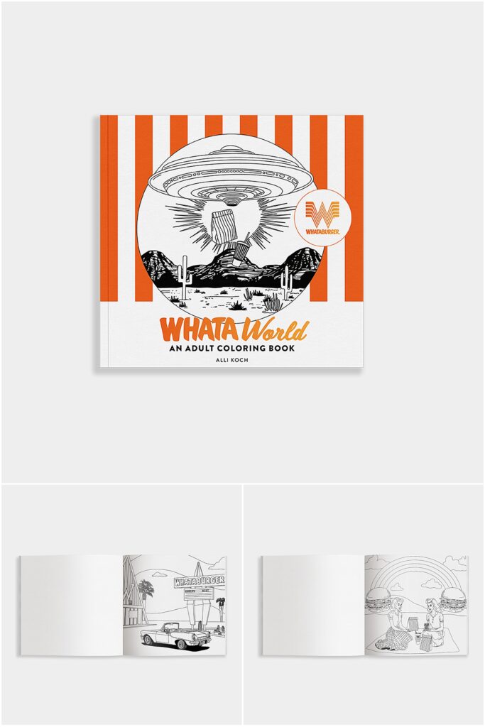 Alli K book collab with Whataburger