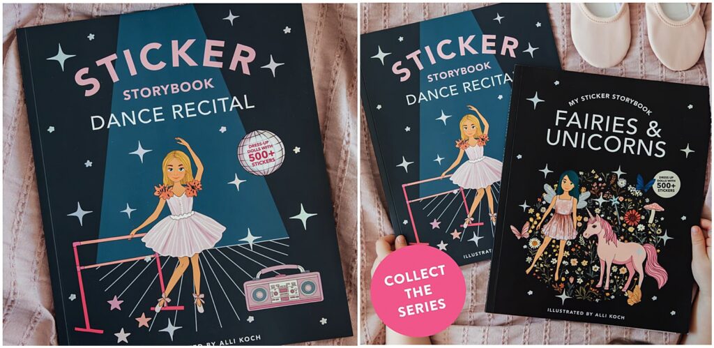 The reusable sticker books by Dallas artist Alli Koch