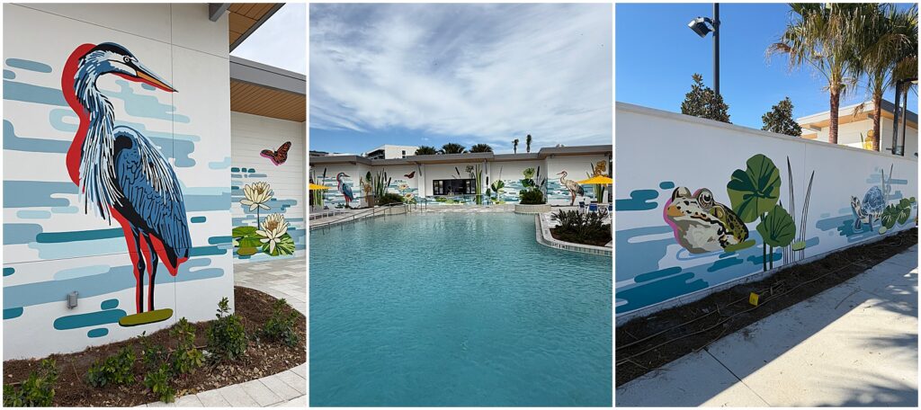 An Orlando mural done using Sketchar virtual reality by Alli K Design