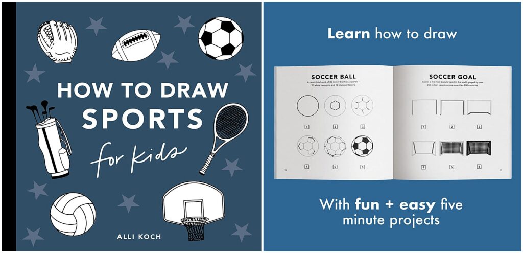 New how to draw books by Alli Koch, How To Draw Sports for Kids