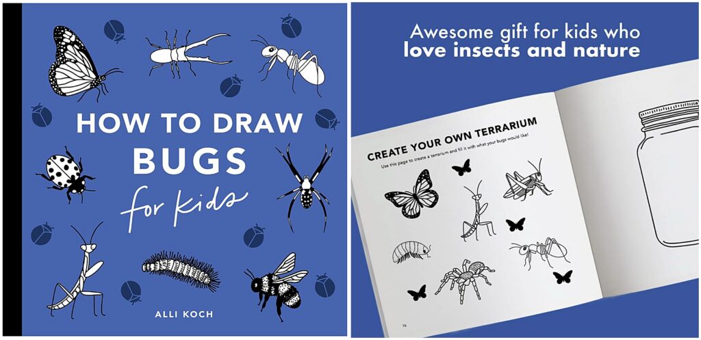New how to draw books by Alli Koch, How To Draw Bugs for Kids